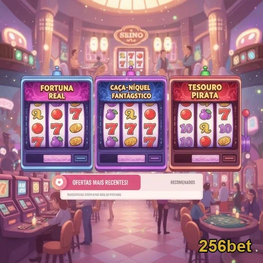 Ilustração de Acesse o aplicativo cassino da 256bet com segurança e facilidade