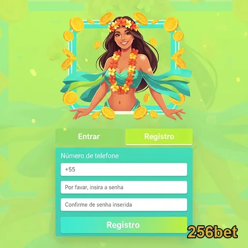 Ilustração de Acesse o aplicativo cassino da 256bet com segurança e facilidade