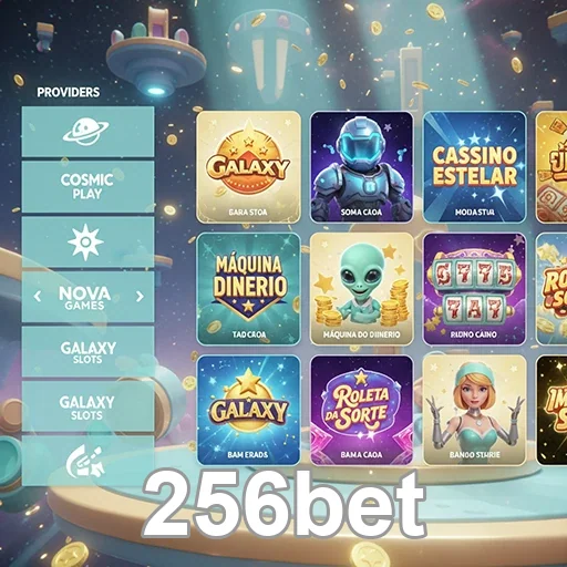Jogos de slots e cassino na 256bet